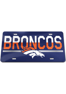 Denver Broncos Logo License Car Accessory License Plate
