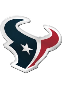 Houston Texans Acrylic Metallic Car Emblem - Navy Blue