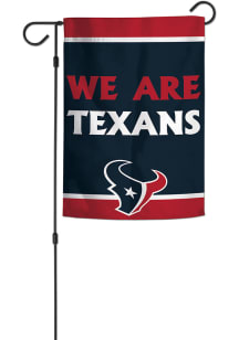 Houston Texans Slogan 2 Sided Garden Flag