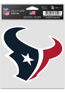 Houston Texans Fan Logo Auto Decal - Navy Blue