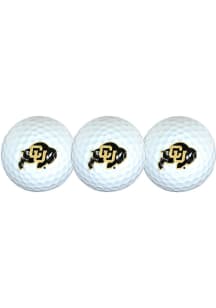 Colorado Buffaloes 3pk Golf Golf Balls