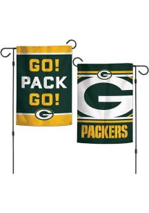 Green Bay Packers Slogan 2 Sided Garden Flag