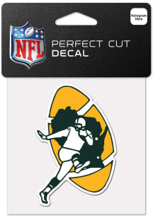 Green Bay Packers Perfect Cut Auto Decal - Green