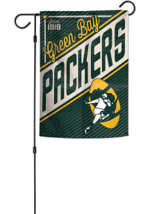 Green Bay Packers Retro Garden Garden Flag
