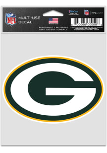 Green Bay Packers Fan Logo Auto Decal - Green
