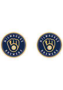 Milwaukee Brewers Logo Post Womens Earrings