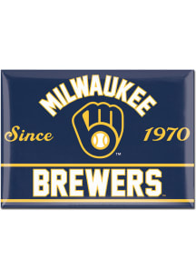 Milwaukee Brewers Metal Magnet