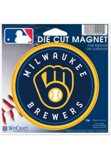 Milwaukee Brewers Die Cut Magnet