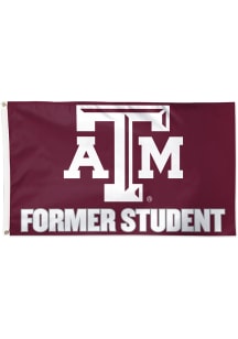 Texas A&amp;M Aggies Alumni 3x5 Maroon Silk Screen Grommet Flag