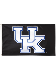 Kentucky Wildcats Blackout 3x5 Blue Silk Screen Grommet Flag