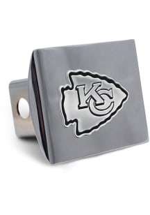 Kansas City Chiefs Chrome Car Accessory Hitch Cover