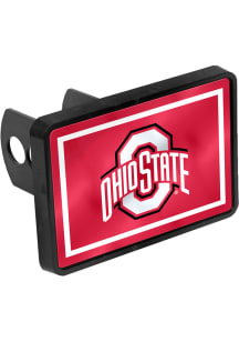 Ohio State Buckeyes Red  Square Hitch Cover
