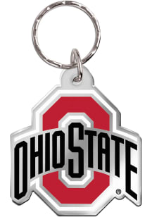 Ohio State Buckeyes Freeform Keychain