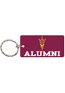 Arizona State Sun Devils Alumni Keychain - Red