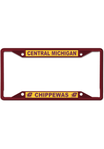 Central Michigan Chippewas Black License Frame