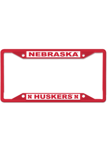 Nebraska Cornhuskers Black License Frame