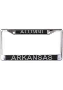 Arkansas Razorbacks Black and Silver Alumni License Frame