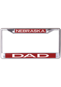 Nebraska Cornhuskers Dad License Frame