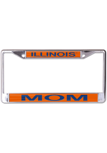 Illinois Fighting Illini Orange  Mom License Frame