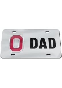 Ohio State Buckeyes Dad Blue Car Accessory License Plate