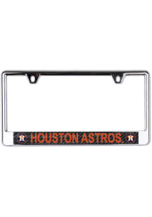 Houston Astros Carbon Fiber License Frame