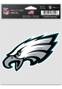 Philadelphia Eagles 3.75x5 Fan Auto Decal - Green