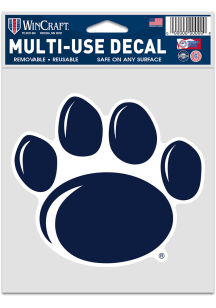 Penn State Nittany Lions 3.75x5 Fan Auto Decal - Navy Blue