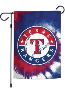Texas Rangers Tie Dye 3x5 Garden Flag