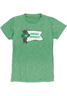 Marshall Thundering Herd Womens Kelly Green Flagship Short Sleeve T-Shirt