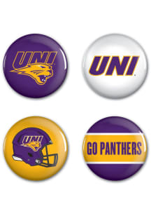 Northern Iowa Panthers 4 Pack Button