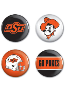 Oklahoma State Cowboys 4 Pack Button