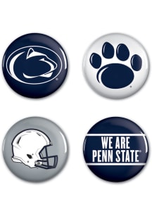 Navy Blue Penn State Nittany Lions 4 Pack Button