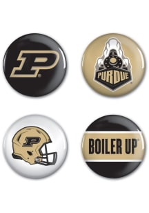 Purdue Boilermakers 4 Pack Button