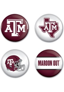 Texas A&amp;M Aggies 4 Pack Button