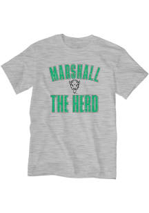 Marshall Thundering Herd Grey Swagger Short Sleeve T Shirt