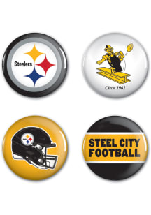 Pittsburgh Steelers 4 Pack Button