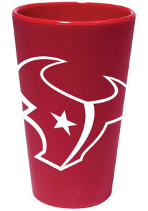 Houston Texans Silicone Team Color Pint Glass - Red