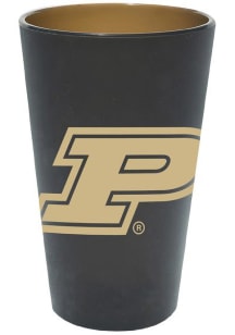 Grey Purdue Boilermakers Silicone Team Color Pint Glass