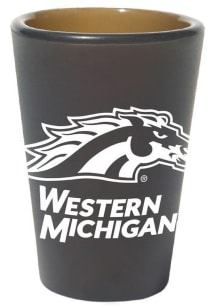 Grey Western Michigan Broncos Silicone Team Color Shot Glass