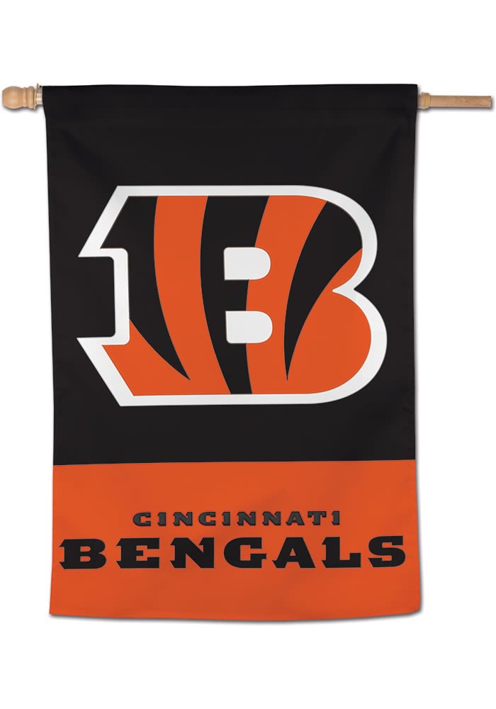 Cincinnati Bengals 28x40 Applique Banner