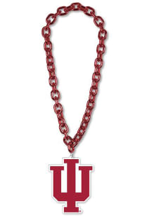 Red Indiana Hoosiers Big Chain Spirit Necklace