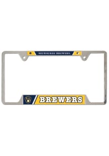 Milwaukee Brewers Metal License License Frame