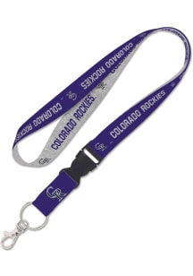 Colorado Rockies Detachable Buckle Design Lanyard