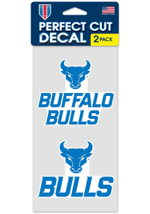 Buffalo Bulls 2pk Auto Decal - Blue