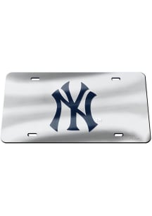 New York Yankees Navy Blue Acrylic Car Accessory License Plate