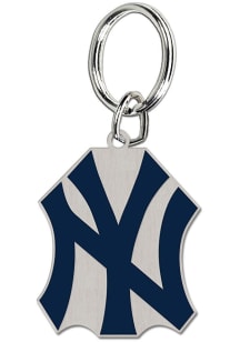 New York Yankees Cloisonne Keychain - Navy Blue