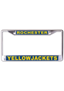 Rochester Yellowjackets Chrome License Frame