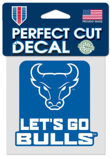 Buffalo Bulls Slogan Auto Decal - Blue