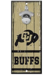 Colorado Buffaloes 5x11 Bottle Opener Sign