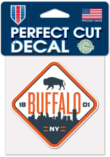 Buffalo 4x4 Auto Decal - White